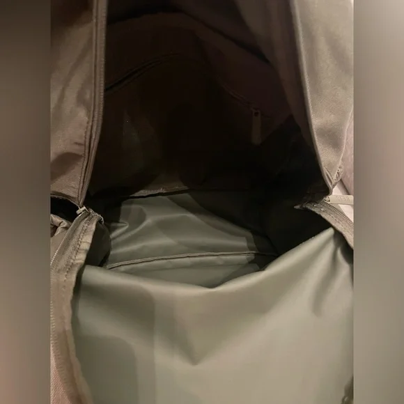 Beis The Beisics Backpack, olive green, NWOT - Picture 6 of 11